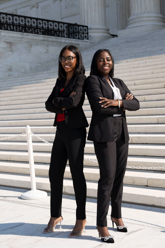 Gaëlle Bastien (Left) & Kadian Townsend (Right)